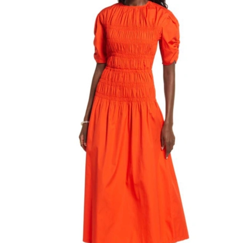 ISO Open Edit Smocked Maxi Dress